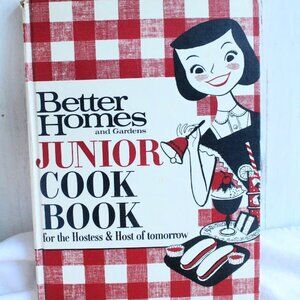 Vintage Better Homes and Gardens Junior Cookbook